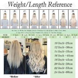 Keratin Cold Fusion Nano Micro Ring Beads Nano Tip Remy Human Hair Extensions 1g