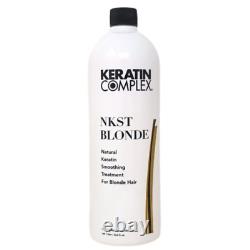 Keratin Complex Keratin Smoothing Treatment For Blonde Hair 33.8 oz -NEW PACKAGE