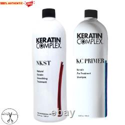 Keratin Complex Natural Smoothing Treatment and Primer Shampoo 33.8 oz