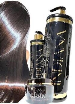 Keratin Definitive Indian Smooth Treatment 3 Steps Gloss + Balm + Mask