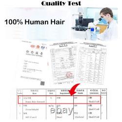 Keratin Fusion Hair Extensions Flat Tip Human Hair Pre Bonded Nail Tip In Hair