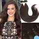 Keratin Fusion Nail U Tip Real Remy Human Hair Extensions 200g Thick Full Head