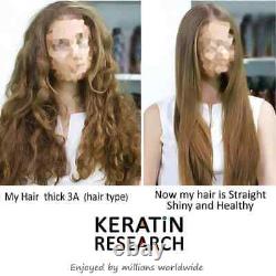 Keratin Hair Blowout Treatment Value Kit 1000ml with Clarifying, Iron, and Comb