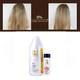 Keratin Hair Repair & Straightening Shampoo Set For Smooth, Soft Hair