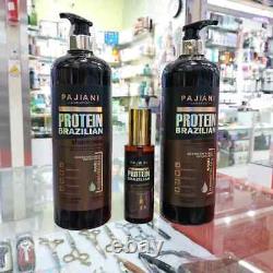 Keratin Protein Brazilian Pack of 4 Shampoo Conditioner Hair Mask & Serum