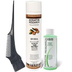 Keratin Research Brazilian Keratin Hair Blowout Treatment Express Formula 300Ml