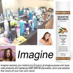 Keratin Research Brazilian Keratin Hair Blowout Treatment Express Formula 300Ml