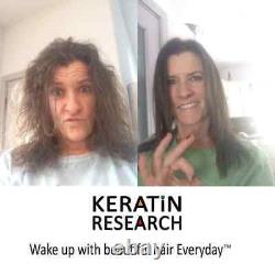 Keratin Research FORTE + Brazilian Keratin Hair Blowout Treatment 1000ml XXL SET