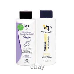 Keratina BRAZILIAN RESULTS plus Shampoo Clarificante Smart Protection 4oz/16oz