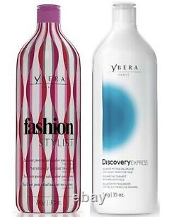 Kit 2 Keratin Brazilian, Ybera Discovery & Fashion Stylist 35 Oz Hair Treatment