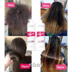 Kit 2 units Brazilian Keratin Brigitte + 2 units Shampoo Brigitte For All Ha