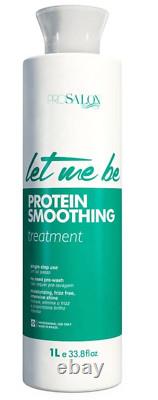 Kit Hair Brazilian Keratin Protein Smoothing 1L & Pro repair Mask 1 KG Let Me Be