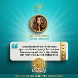 Kit Liso Master, Shampoo + Mask Treatment Brazilian Keratin ARK LINE 2x1L