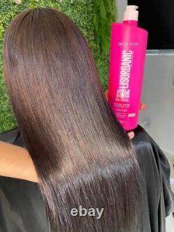 Kit Organic Pink Innovative Keratin Treatment Perfect Straight Hair