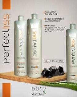 Kit Perfect Liss Turmalina Visat Hair Brazilian Keratin Treatment 3x1L