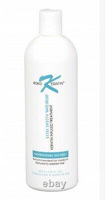 Koko Keratin (Coco's) White Orchid Brazilian Treatment 16oz Single Bottle SUPER