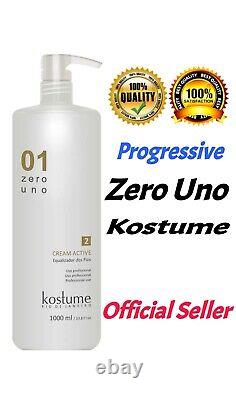Kostume Zero Uno Cream Active Progressive Brush 1 Liter/34 Oz (Gllendex)