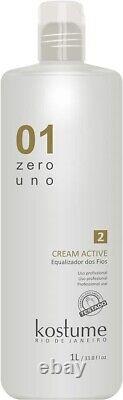 Kostume Zero Uno Cream Active Progressive Brush 1 Liter/34 Oz (Gllendex)