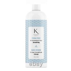 Kraze Beauty Formaldehyde Free Keratin Smoothing Hair Treatment 33.8fl. Oz 1L