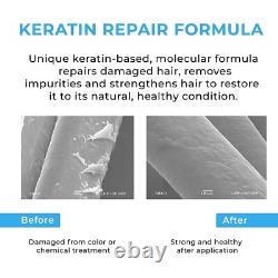 Kraze Beauty Formaldehyde Free Keratin Smoothing Hair Treatment 33.8fl. Oz 1L