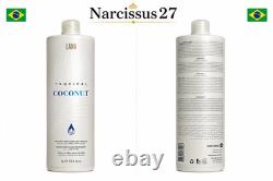 LANA BRASILES Tropical Coconut Brazilian Keratin Treatment 1L / 33.8 fl oz