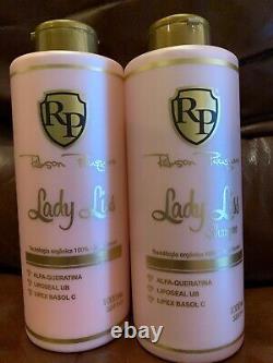 Lady Liss Organic Brazilian Keratin Hair Treatment 2x1000ml Robson Peluquero