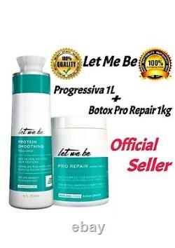 Let Me Be Progressive Protein Kit 1 Liter + Btox Pro Repair 1Kg No Formol