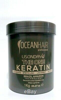 Lisonday The One Keratin Btox Formoldehyde Free Brazilian SET Ocean Hair