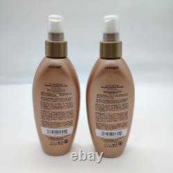 Lot of 2 OGX Flat Iron Spray Ever Straightening + Brazilian Keratin Therapy