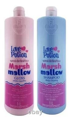 Love Potion Marshmallow Progressive Formaldehyde Free Brazilian Keratin 2x1L