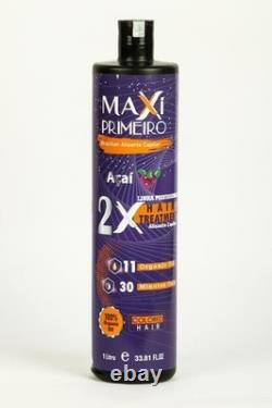 Maxxi Primeiro de Açi Blue Brazilian Hair treatment Protein 0% Formol