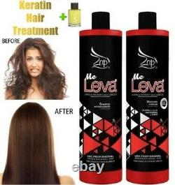 Me Leva Zap Progressive Brush Brazilian Keratin Treatment Blowout 2x1L Zap