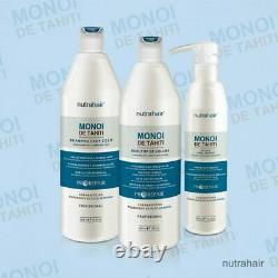 Monoi Tahiti Nutrahair Nutra Hair Brazilian Straightening Keratin Treatment 2.5L