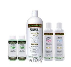 Moroccan Keratin Most Effective Brazilian Keratin Hair Treatment XL VALUE SET