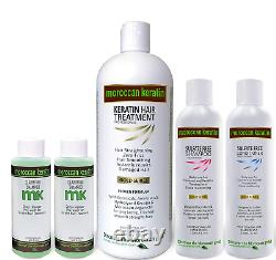 Moroccan Keratin Most Effective Brazilian Keratin Hair Treatment XL VALUE SET