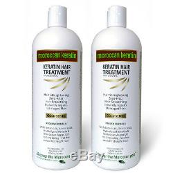 Moroccan keratin Brazilian Blowout keratin hair treatment with Argan oil 2000ml