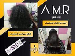 NO Formalin Hair Treatment Violet Protein Care Style Brazilian A. M. R (500 ml)