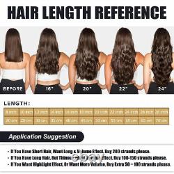 Nail U Tip Keratin Fusion Hair Extensions 100% Reak Remy Human Hair Russian Hair