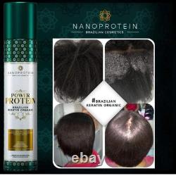 Nanoprotein Power Protein Brazilian Keratin Treatment Kit 1l + Last Power Mask