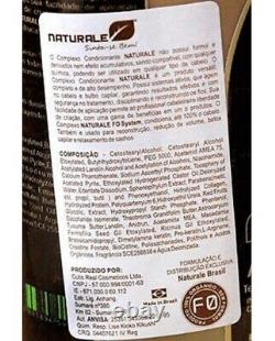 Naturale Organic Brazilian Keratin Treatment Blow Dry 2x 1000ml/33,8 Fl. Oz