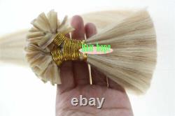 New Year Sale Pre Bonded Keratin Nail U Tip Hair Extensions Remy Real Human Hair