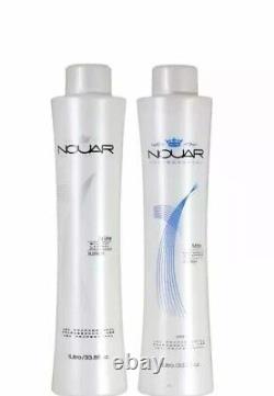 Nouar Maxx Platinum/Progressive Brazilian Keratin Treatment Kit 2x1L/33.8 fl. Oz