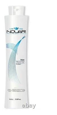 Nouar Maxx Platinum Progressive Brazilian Keratin Treatment Kit 2x1L/33.8 fl. Oz