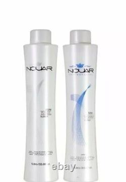 Nouar Maxx Platinum/Progressive Brazilian Keratin Treatment Kit 2x1L/33.8 fl. Oz