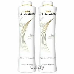 Nouar Professional Cacau Maxx Brazilian Keratin Treatment Kit 2x 1L 66fl. Oz