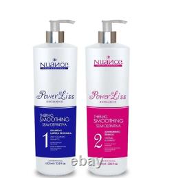 Nuance Professional Power Liss Brazilian Keratin 2x1L 33.8 fl oz