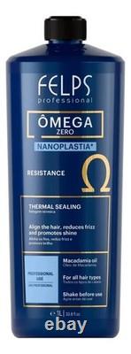 Omega Zero Resistance Nanoplasty Brazilian Keratin Treatment Sweatshirts 1L /
