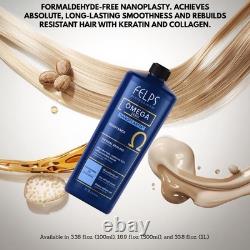 Omega Zero Resistance Nanoplasty Brazilian Keratin Treatment Sweatshirts 1L /