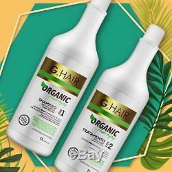 Organic Therapy Volume Treatment Kit G-Hair 2x1litro Keratin Brazilian ghair