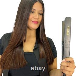 Original Brazilian Organic Keratin Hair Treatment Kit + Troia Flat Iron